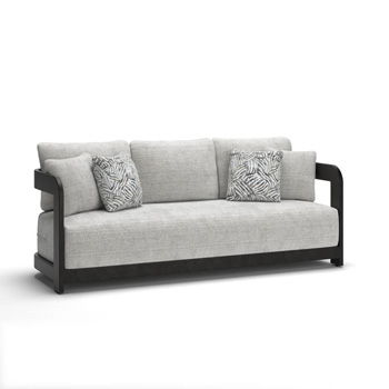 Salina Bay - Sofa With Cushion - Black / Gray Millennium® by Ashley