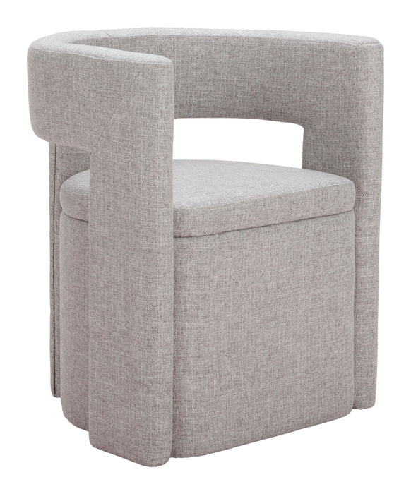 Papua - Dining Chair - Gray Zuo Modern