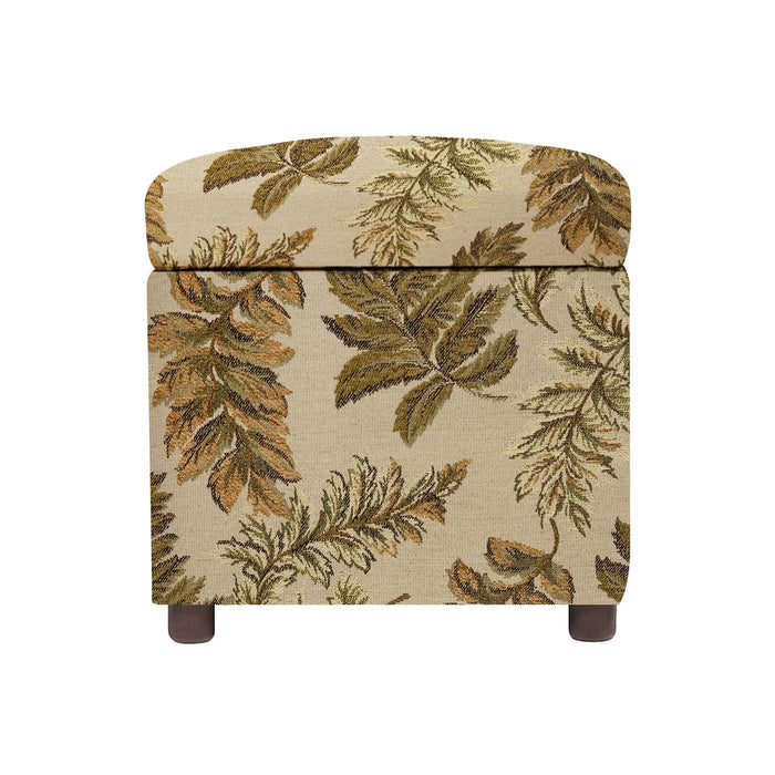 Jacob - Stylish Storage Cube Ottoman Jennifer Taylor Home