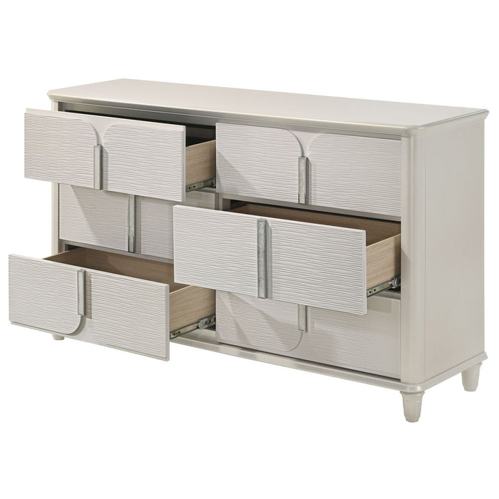 Laveda - Dresser - Pearl White ACME