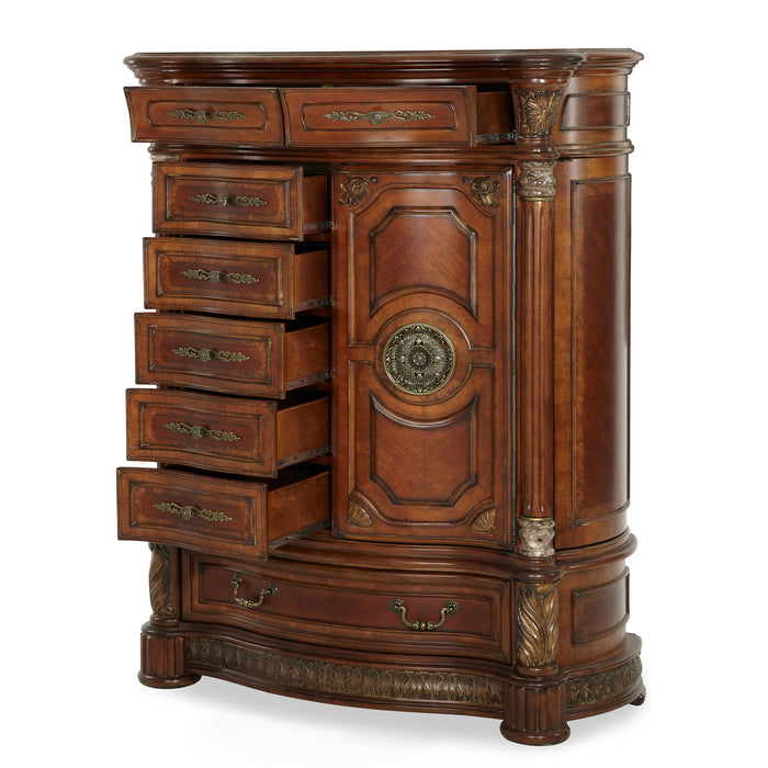 Villa Valencia - Gentleman's Chest - Classic Chestnut Michael Amini
