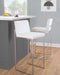Fuji - Contemporary And Modern Elegance High Back Barstool Lumi Source