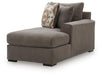 Larson Levee - RAF Corner Chaise - Espresso Signature Design by Ashley®