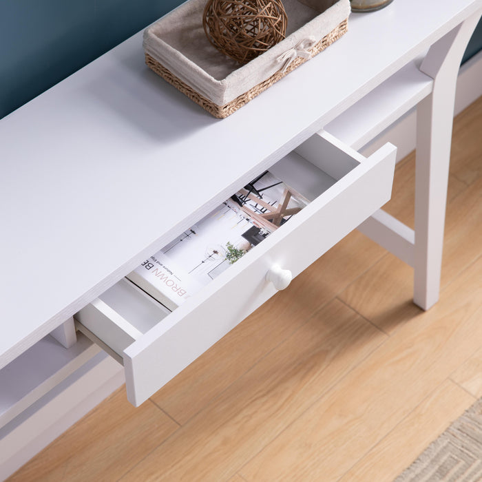 Home Hallway Console Table, Accent Table With Drawer