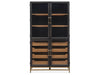 Lindon - Two Tone Dining Cabinet - Dark Brown Magnussen Furniture