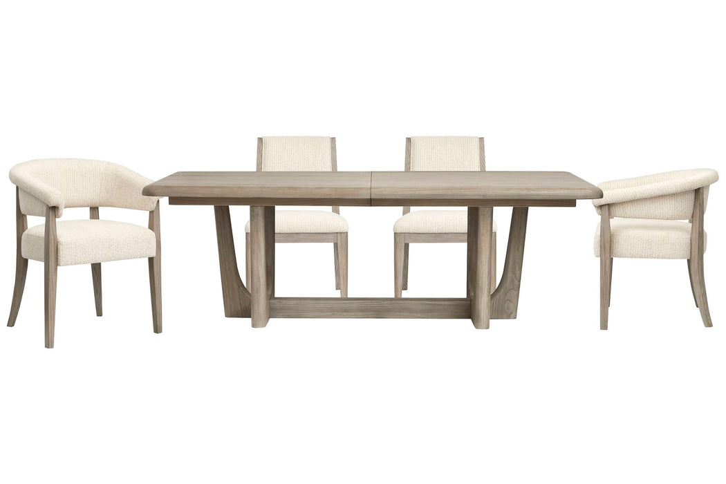 Braelyn - Extendable Trestle Dining Table Set Magnussen Furniture