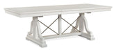 Heron Cove - Trestle Dining Table - Chalk White Magnussen Furniture