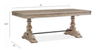 Marisol - Trestle Dining Table - Fawn Magnussen Furniture