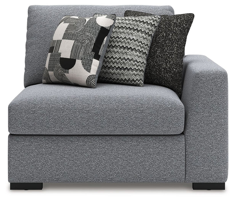 Bealton - RAF Corner Chair - Salt And Pepper