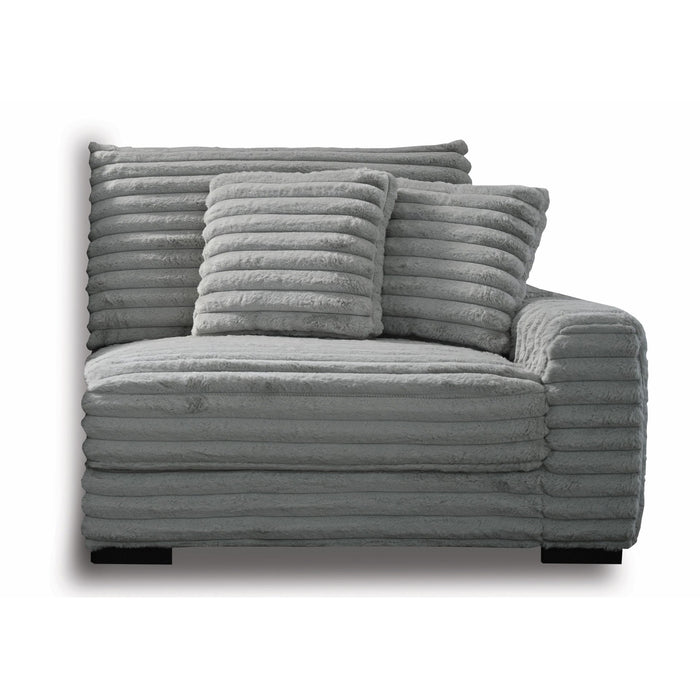 Embrace - Right Arm Facing Chair - Gray