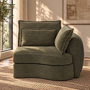 Leighton - Modular Arm Chair With 3 Pillows ACME