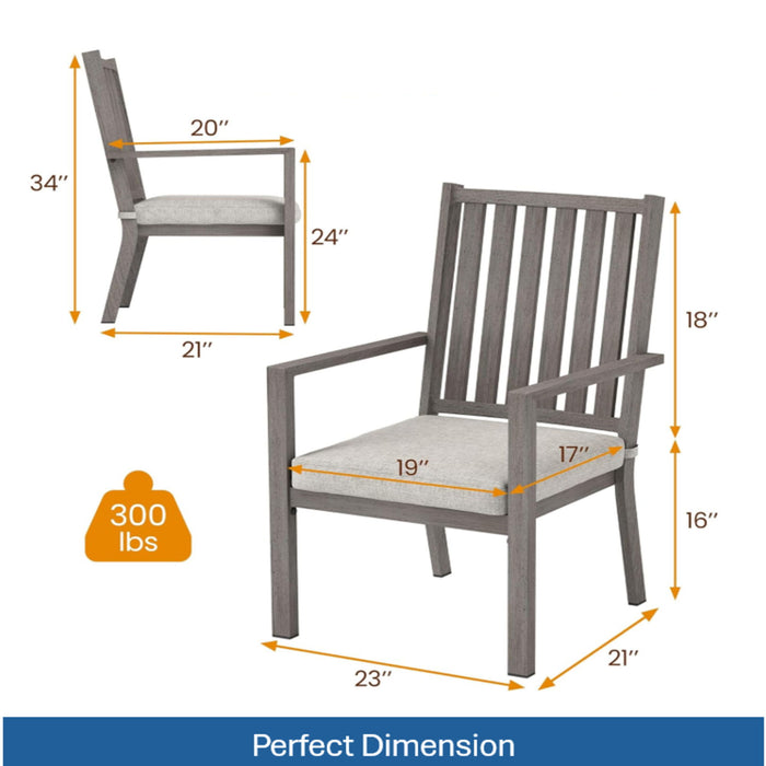 Patio Dining Chairs With Thick Cushions Home Essentials
