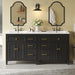 2 Piece Freestanding Bathroom Vanity Set With Sink Top, Reversible Dual Layout Noble House