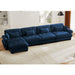 Super Comfort Oversized Modular Sectional Sofa With Movable Ottoman Home Essentials