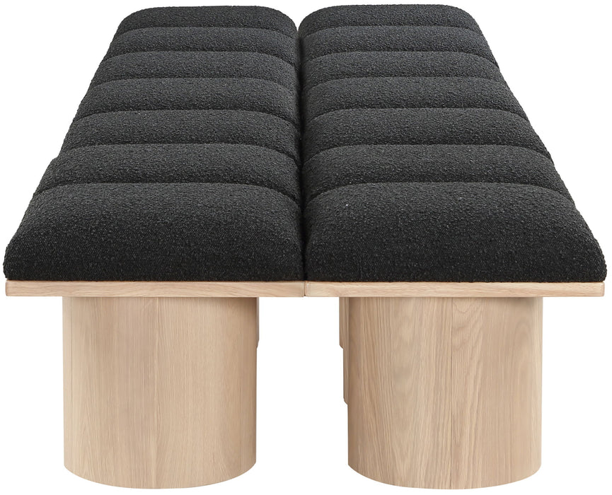 Pavilion - 14 Piece Modular Bench With Natural Base Meridian Furniture