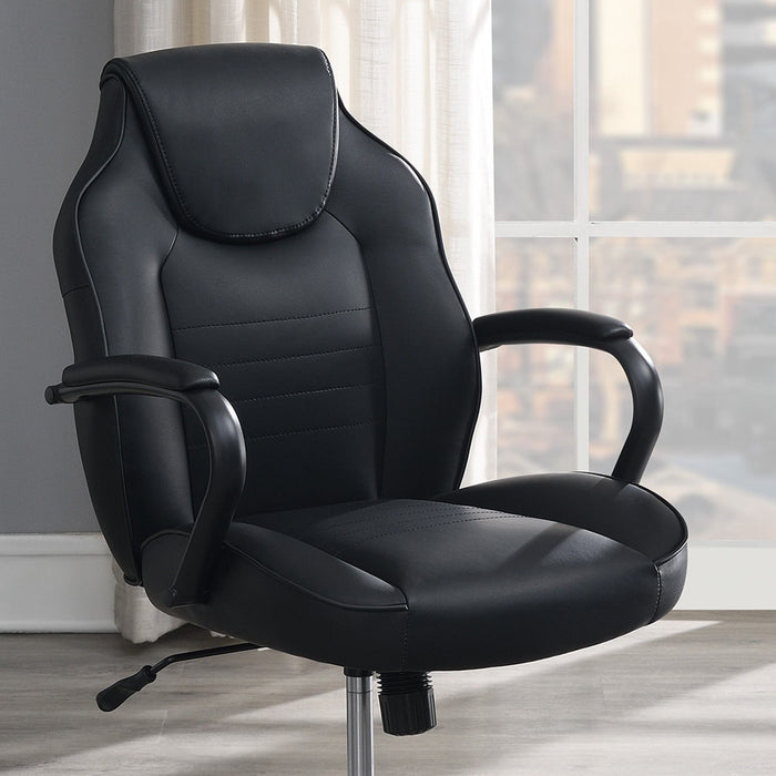Gaming And Office Chair With Padded Arms, Adjustable Height Home Essentials