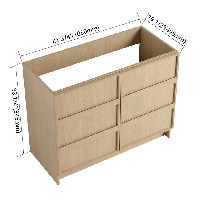 Freestanding Bathroom Vanity With Soft Close Doors Home Essentials