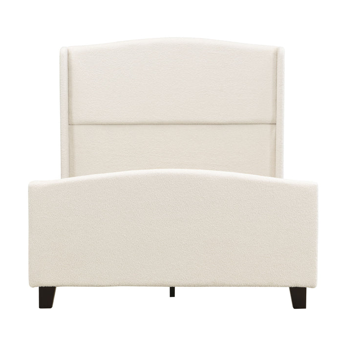 Platform Bed Frame With Tall Headboard And High Footboard Home Essentials