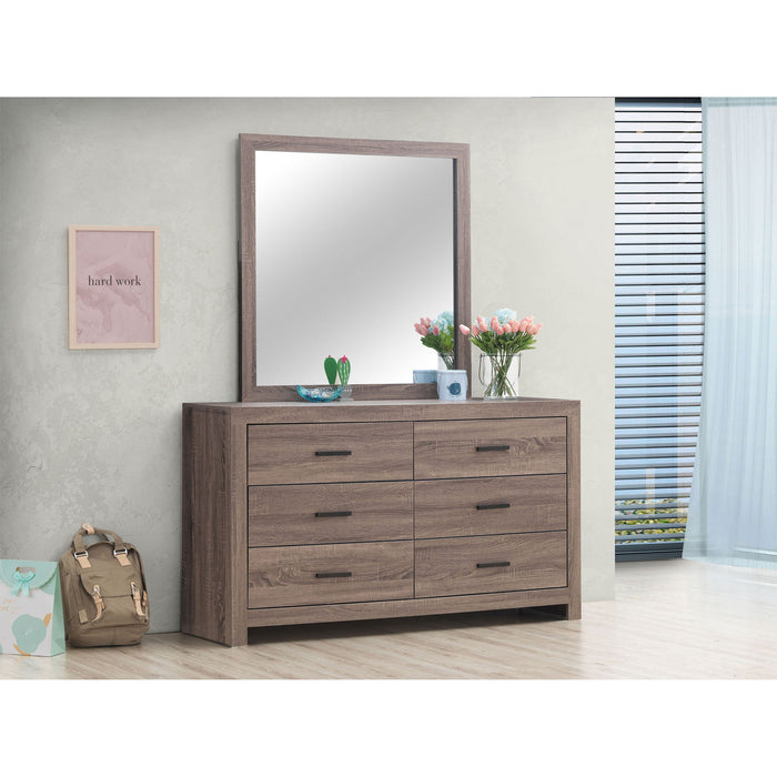 Sherwood - 6 Drawer Dresser With Mirror Furniture Max