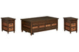 Cottage Lane - Rectangular Lift Top Cocktail Table Set Magnussen Furniture