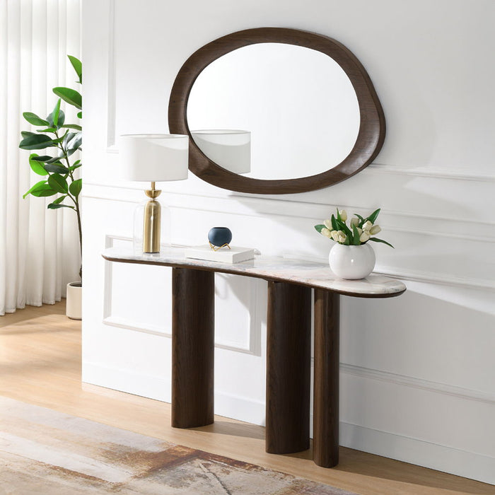 Hanale - Accent Mirror - Brown ACME