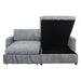 Finn - Loveseat With Pop-Up Sleeper - Gray New Classic