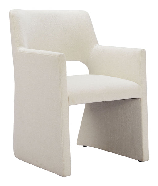 Minet - Dining Chair - Linen White Zuo Modern
