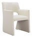 Minet - Dining Chair - Linen White Zuo Modern