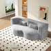 Floor Sofa With 2 Pillows, Convertible Twin Size Mattress For Living Room Home Essentials