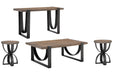 Bowden - Rectangular Cocktail Table Set Magnussen Furniture