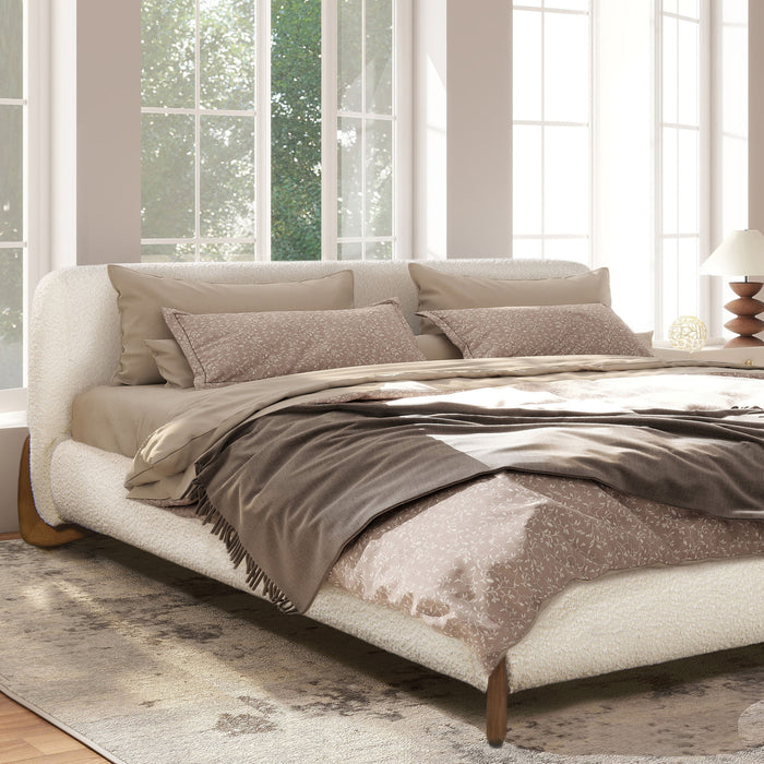 Alpine - Puffy Modern Platform Bed Jennifer Taylor Home