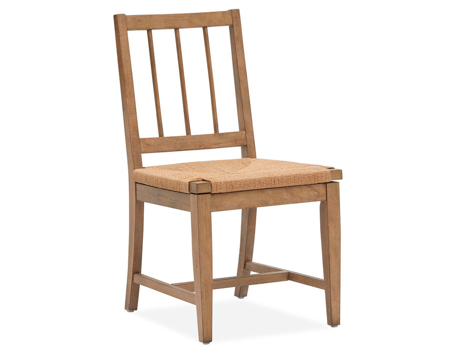 Lindon - Dining Side Chair With Paper Cord Seat (Set of 2) - Light Brown Magnussen Furniture