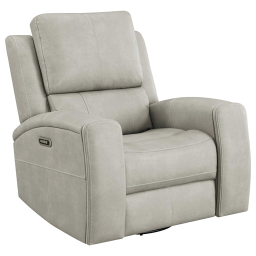 Boyce - Triple Power Swivel Recliner With Independent Adjustments Furniture Max