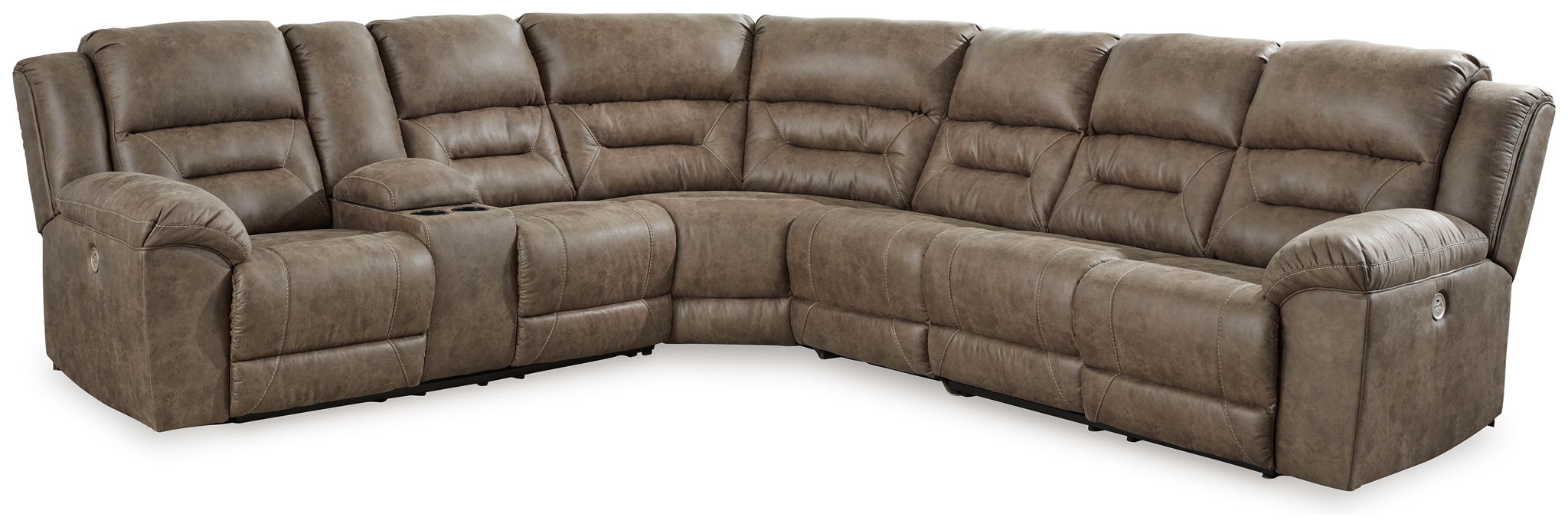 Ravenel - 4 Piece Reclining Sectional Signature Design by Ashley®