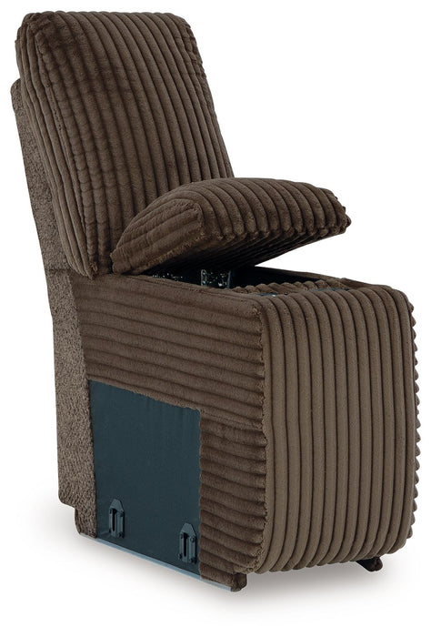 Top Tier - Console With Storage - Chocolate Signature Design by Ashley®