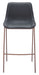 Magnus - Barstool With Black Legs (Set of 2) Zuo Modern