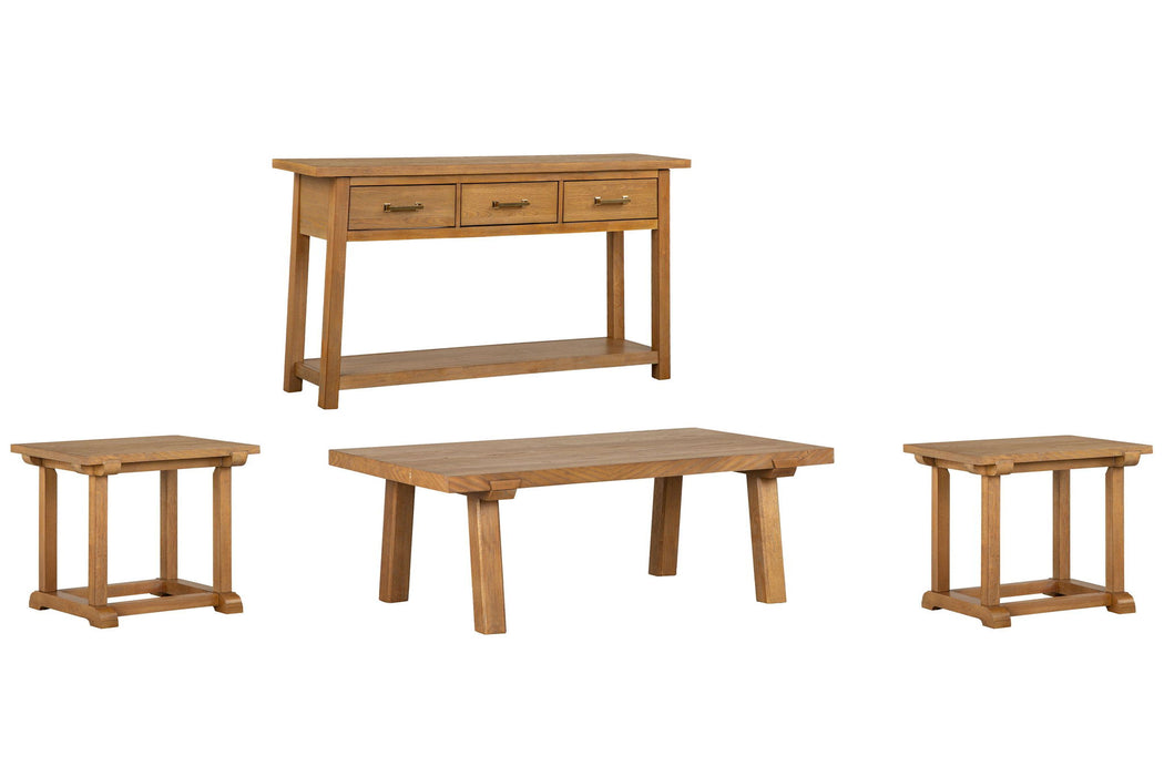 Lindon - Rectangular Cocktail Table Set Magnussen Furniture