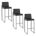 Fuji - Contemporary High Back Barstool Elegant Design Lumi Source