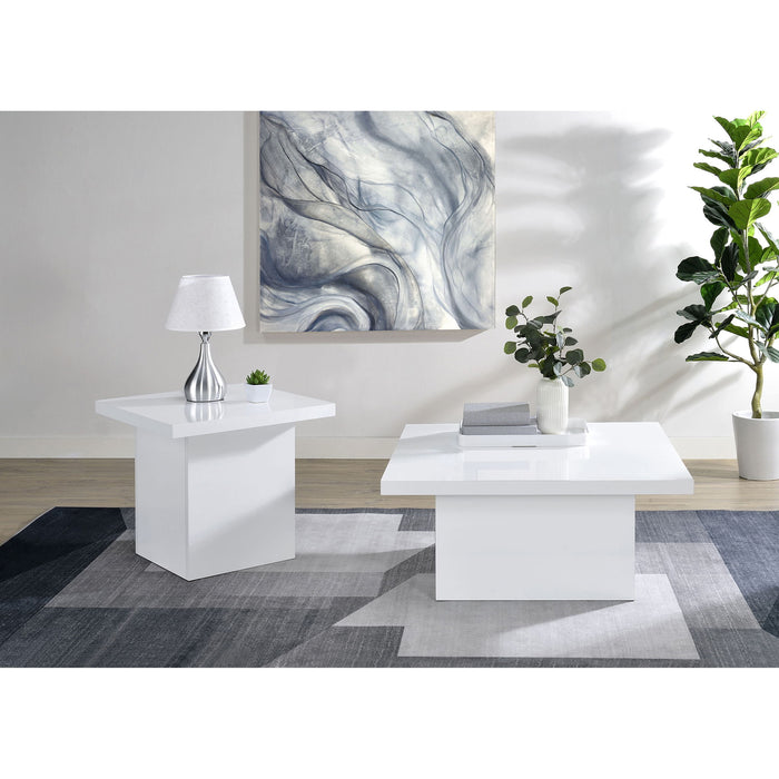 Eldridge - Coffee Table Set With Square Tops Furniture Max