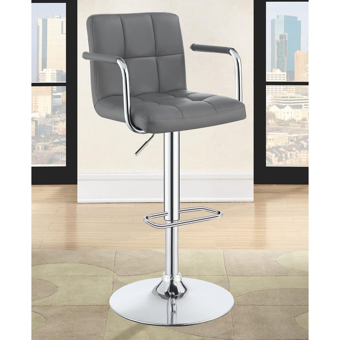 Adjustable Bar Stool With Hydraulic Height Adjustment Furniture Max