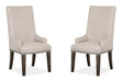 Bellamy - Upholstered Host Chair (Set of 2) - Peppercorn Magnussen Furniture