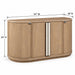 Demilune - Server - Beige Bernards Furniture