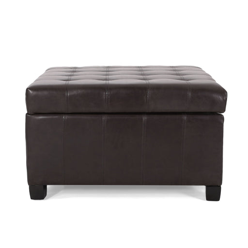 Isabella - Contemporary Ottoman With Storage Noble House