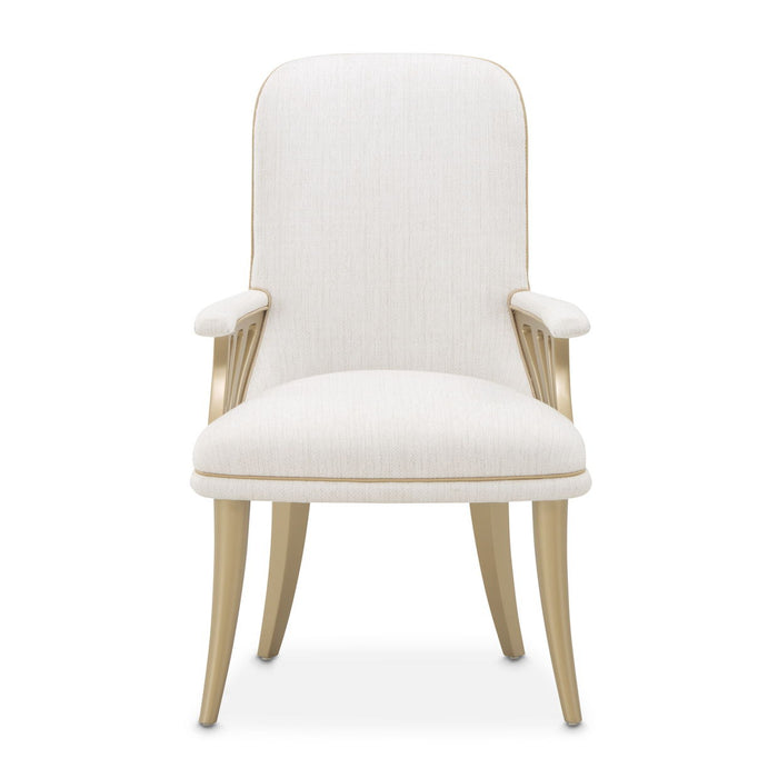 La Terrazza - Dining Arm Chair (Set of 2) - Creamy Pearl
