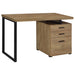 Trowbridge - 3 Drawer Office Desk - Mango Color Furniture Max