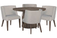 Kavanaugh - Extendable Round Dining Table Set Magnussen Furniture