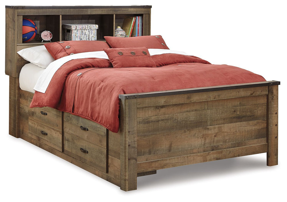 Trinell - Bookcase Bed With Storage Signature Design by Ashley®