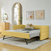 Upholstered Daybed With Pop Up Trundle Home Essentials