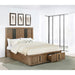 Moraga - 2 Drawer Queen Storage Bed - Ash Brown Furniture Max