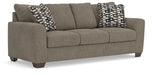 Triston-Peaks - Queen Sofa Sleeper - Suede Benchcraft®